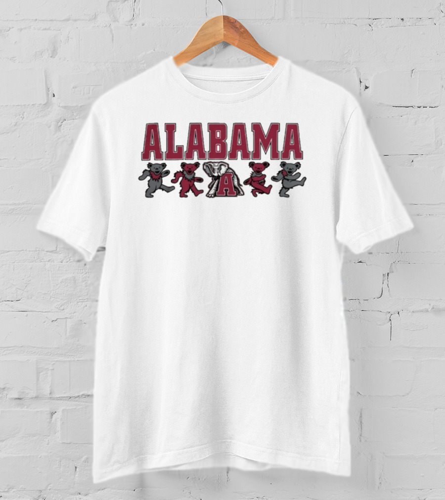 Alabama Grateful Dead Bears 2026 T-Shirt
