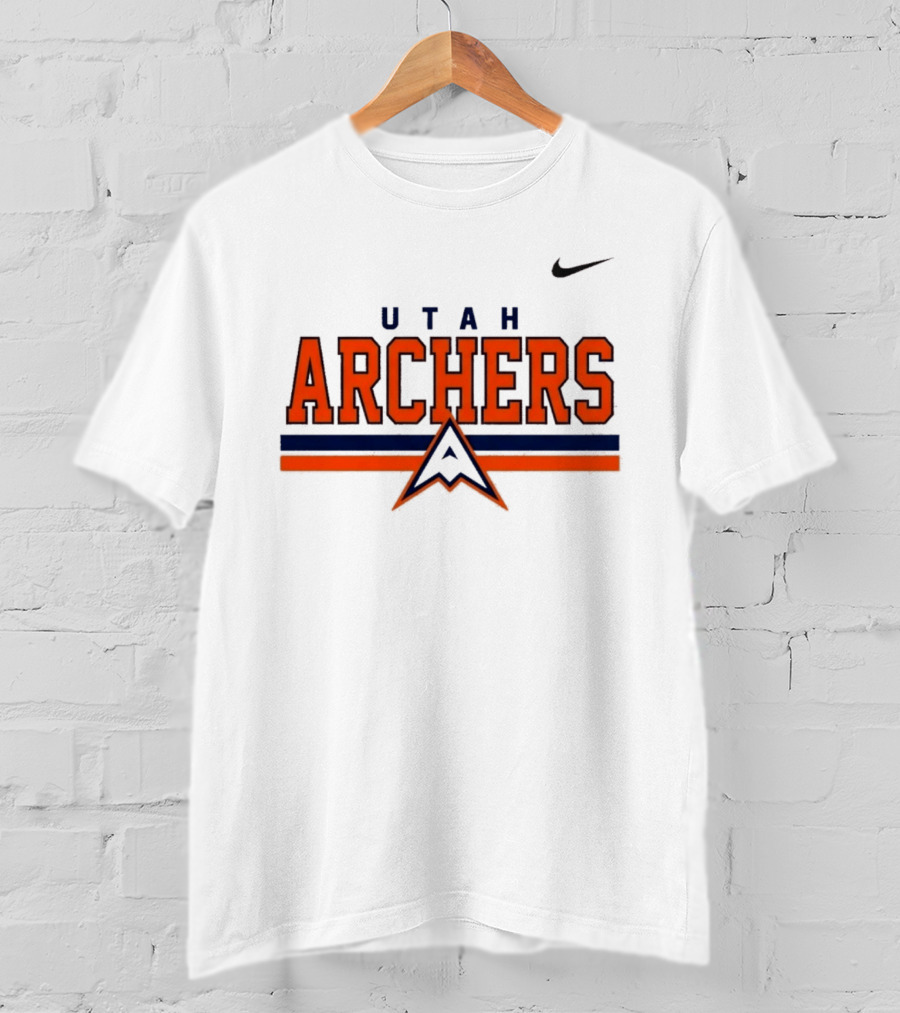 Utah Archers Nike Dri FIT Stripe Authentic Teamwear T-Shirt