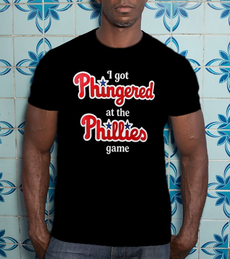 I Got Phingered At The Phillies Game T-Shirt