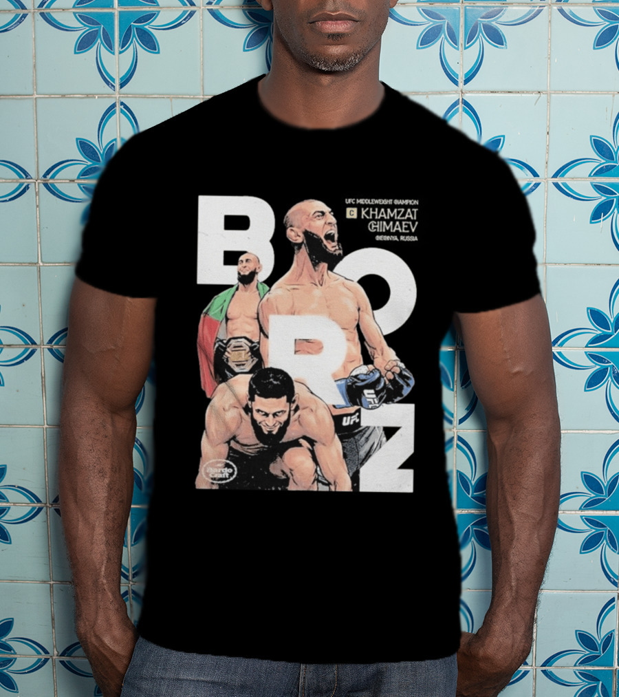 Borz Bardo Craft UFC Khamzat Chimaev T-Shirt