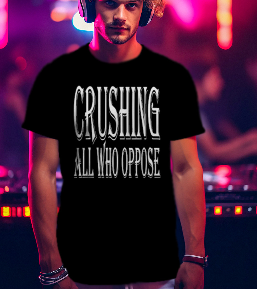 Iron Fortress Records Crushing All Who Oppose Entorturement Decryption T-Shirt