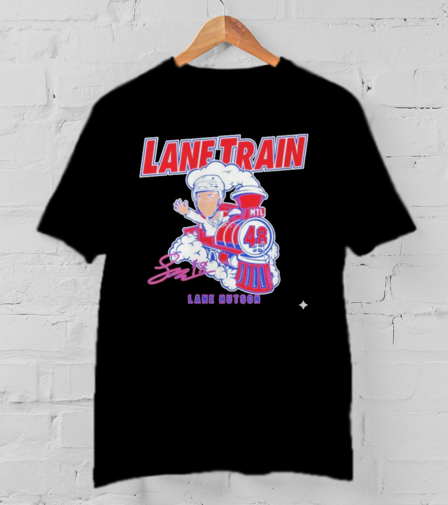 Lane Train MTL 48 Lane Hutson Steam Engine Athlete T-Shirt