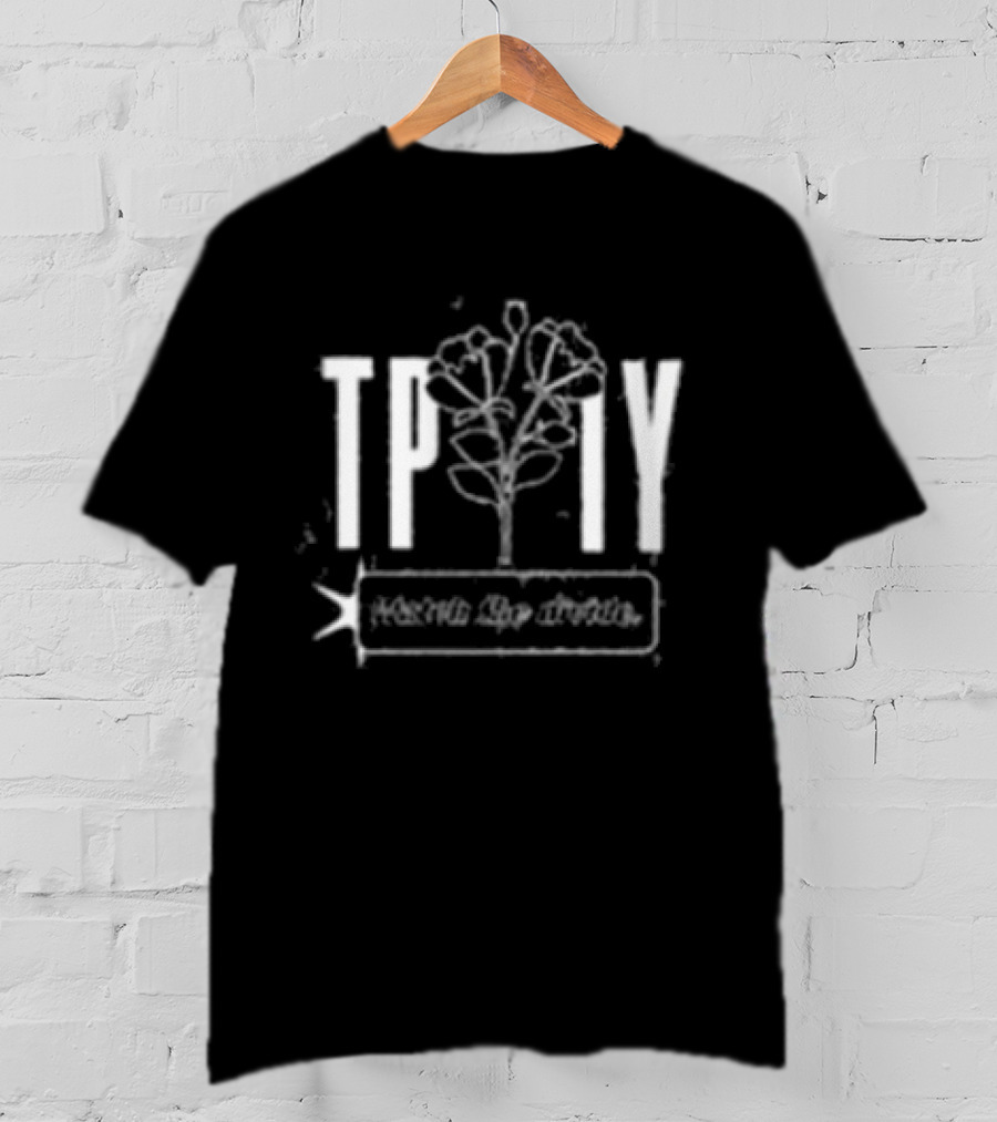 TPIY Flower Tree Icon Thanks For Nothing T-Shirt