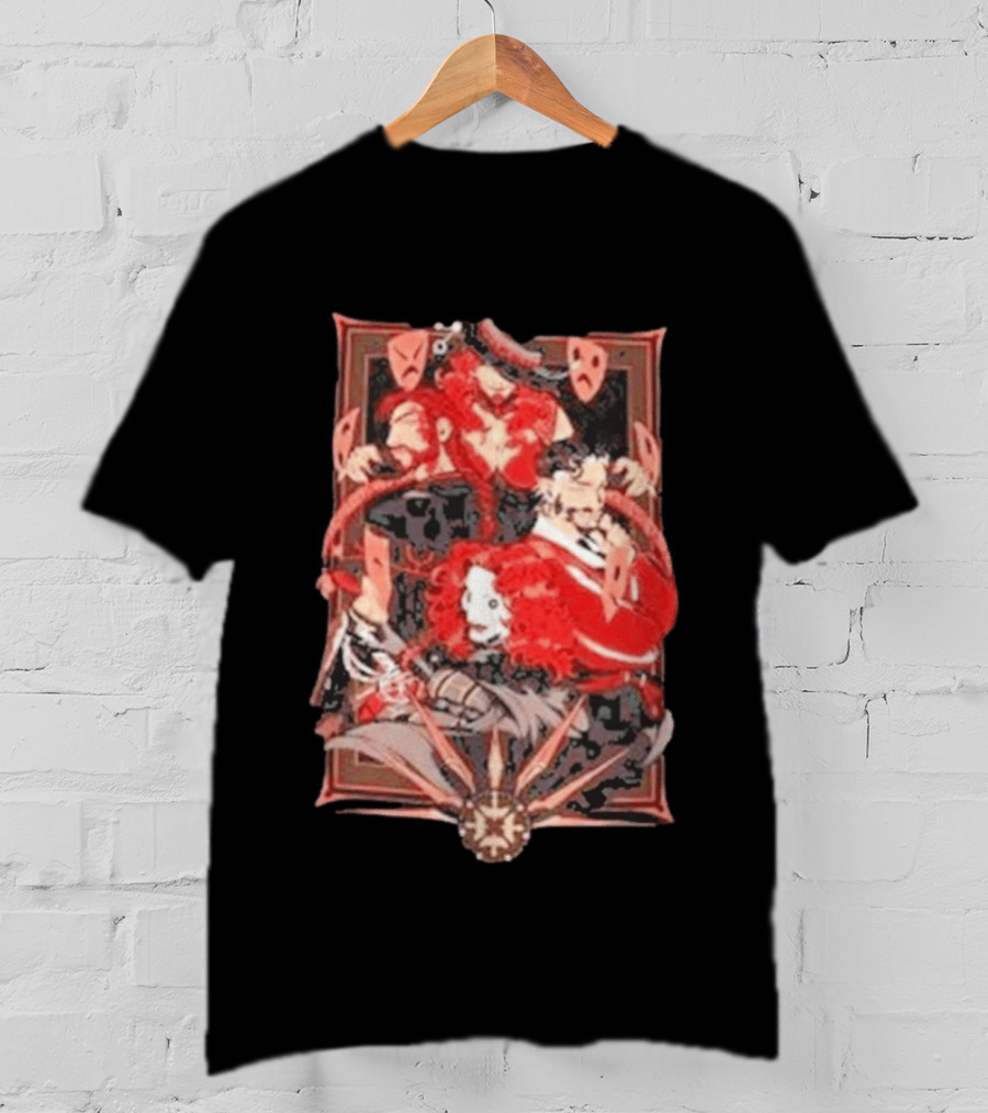 Critical Role Heroes Of Araman Schemers Masked Characters Fantasy T-Shirt