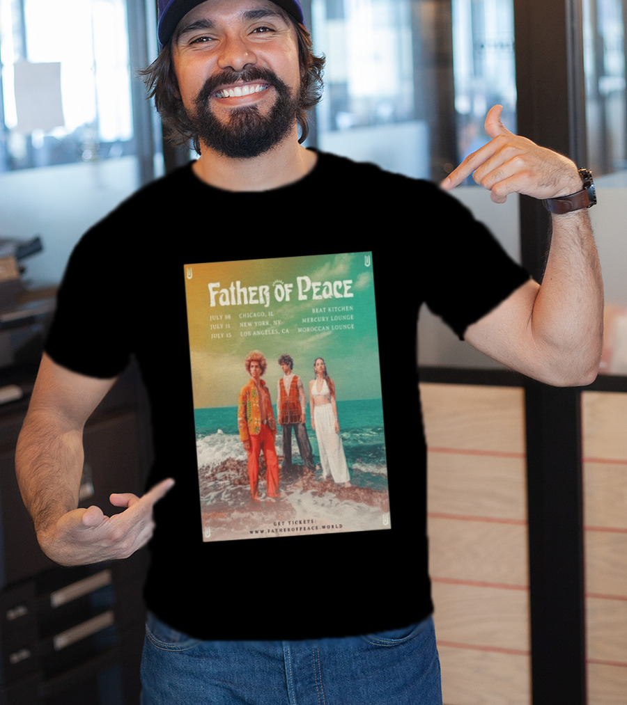 Father Of Peace Fall Tour 2026 Chicago New York Los Angeles T-Shirt