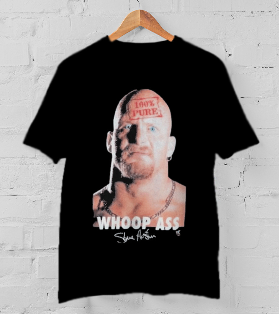 Wyco 1996 Stone Cold Steve Austin 100% Pure Whoop Ass T-Shirt