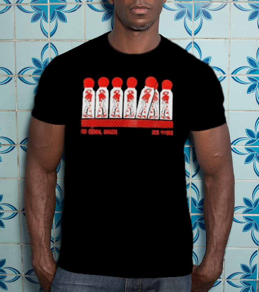 Taco Hemingway 2026 Tour Dates Polska Czerwony Piłka T-Shirt