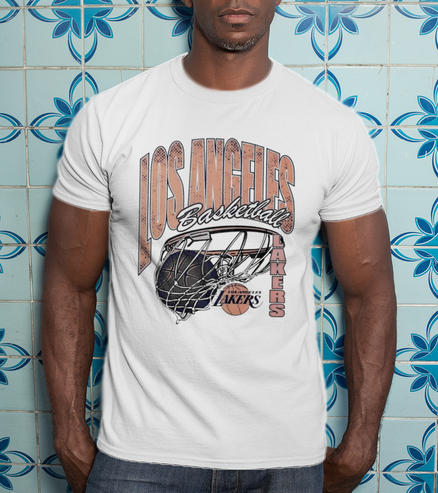Los Angeles Lakers Basketball Swish T-Shirt