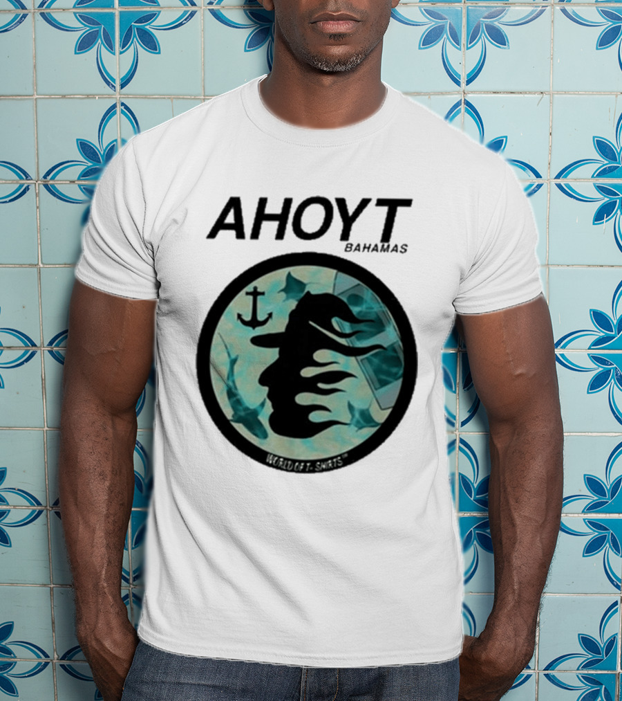 AHOYT Bahamas World Of S Anchor T-Shirt