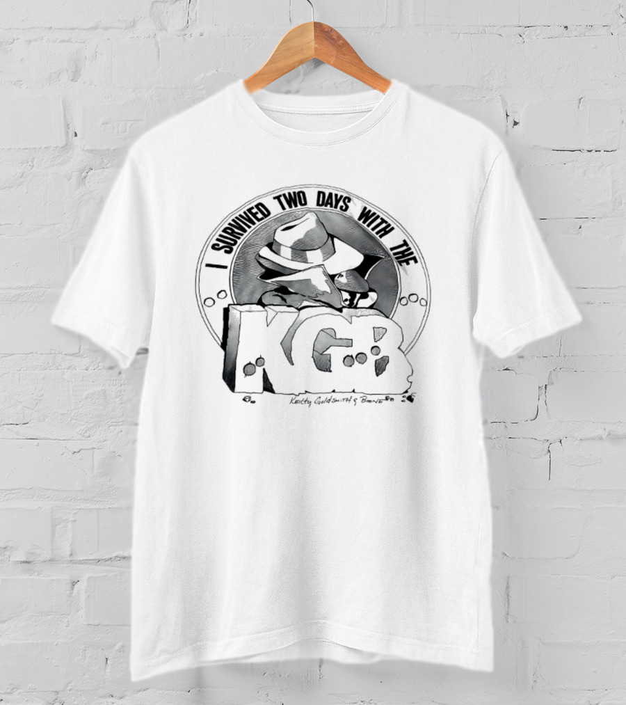 I Survived Two Days With The KGB Mysterious Spy Fedora T-Shirt