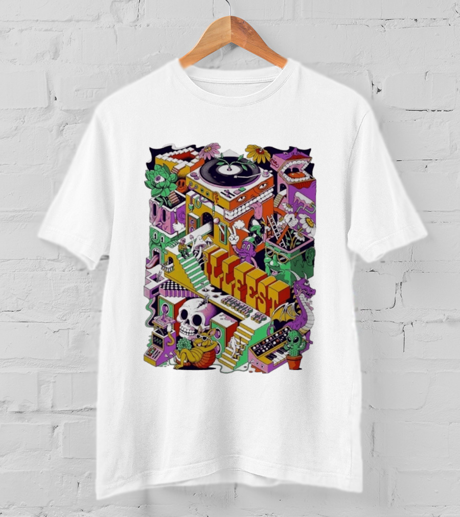 ILLfest 2026 Psychedelic Art Extravaganza Austin Texas Travis County May 29 31 2026 T-Shirt