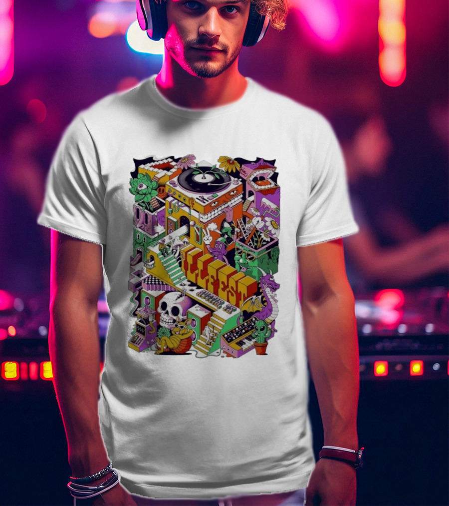 ILLfest 2026 Psychedelic Art Extravaganza Austin Texas Travis County May 29 31 2026 T-Shirt