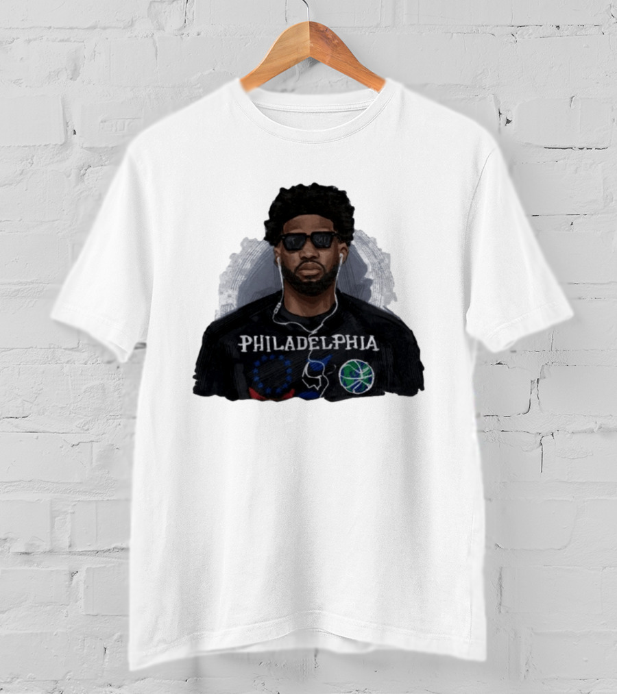 Philadelphia Joel Embiid LeBron James Meme Recreation T-Shirt