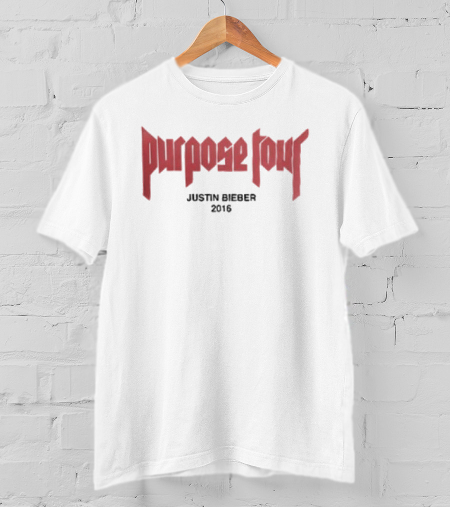 Purpose Tour Justin Bieber 2016 T-Shirt