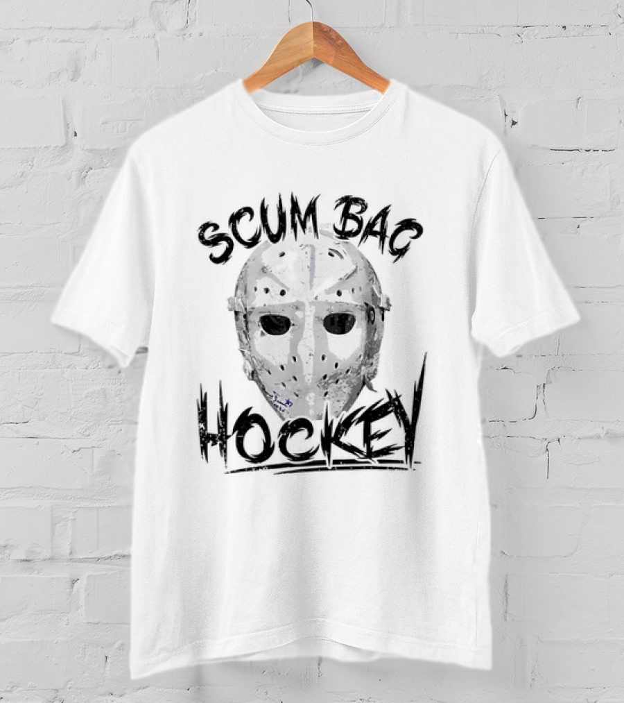 Philadelphia Flyers Scum Bag Hockey Mask Identity T-Shirt