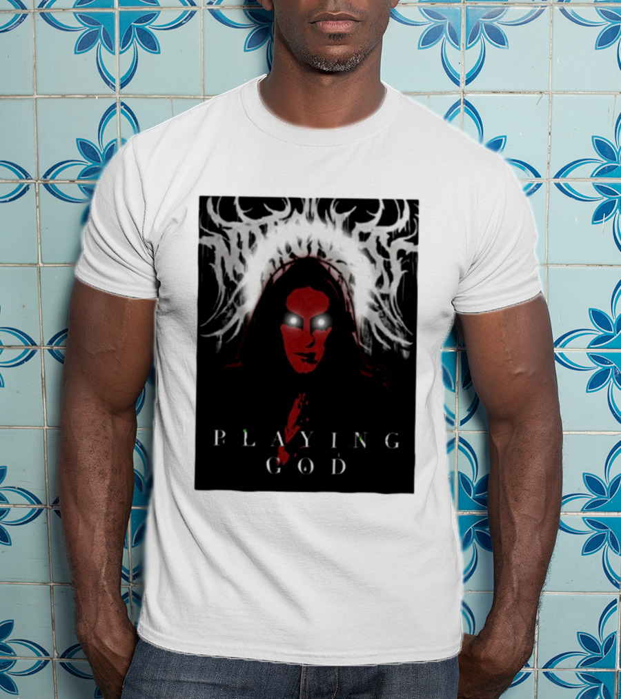 Notshiva Playing God Gothic Dark T-Shirt