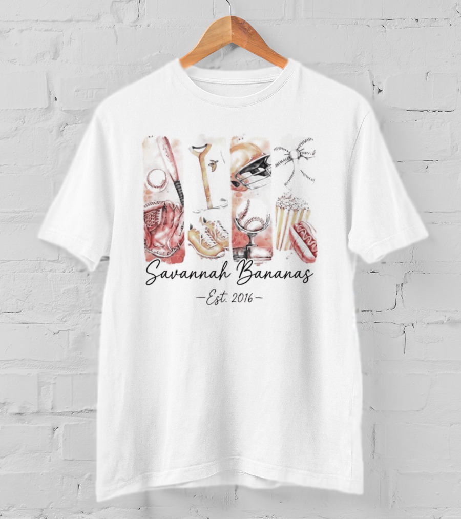 Savannah Bananas Ballgame Fun Est 2016 T-Shirt