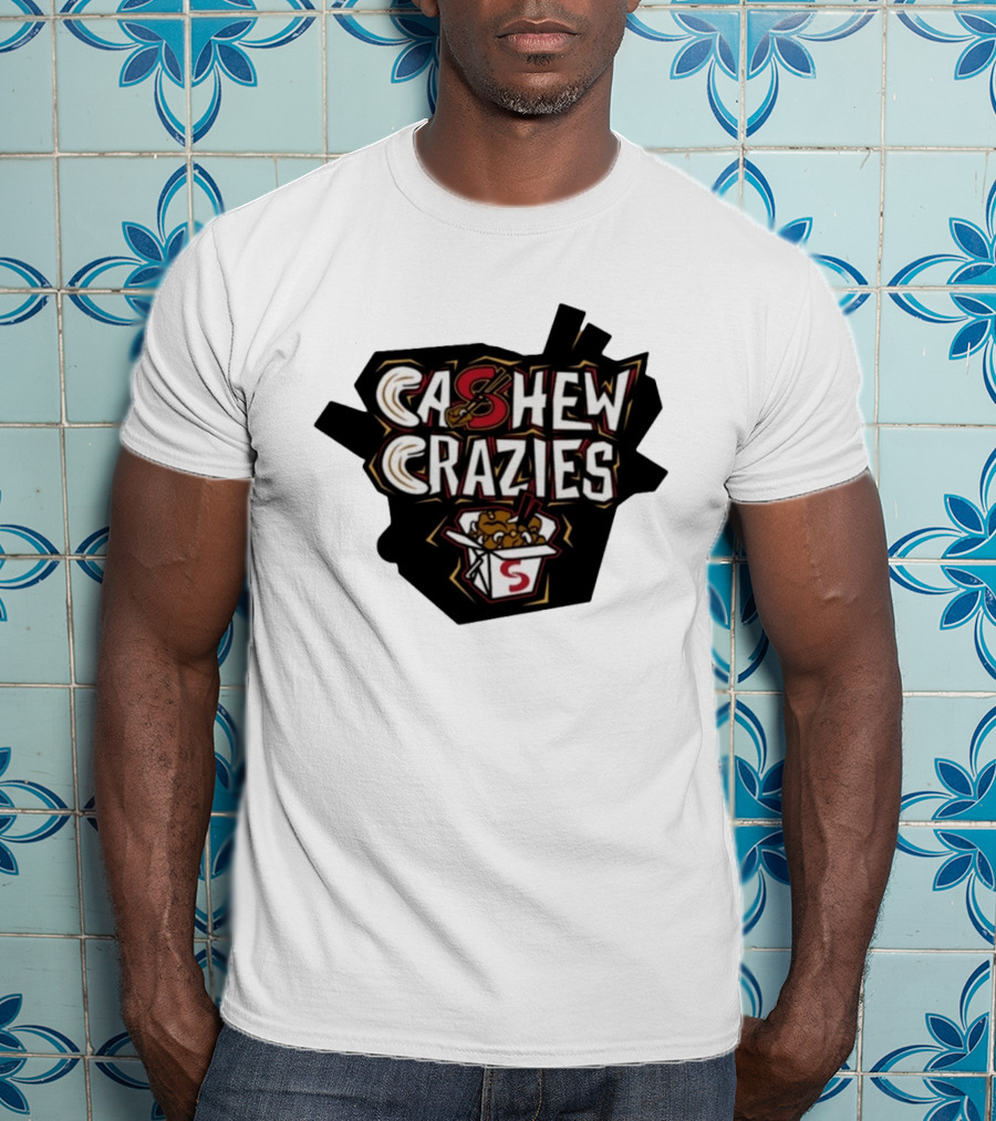 Cashew Crazies Springfield Cashew Chickens Box And Chopsticks T-Shirt