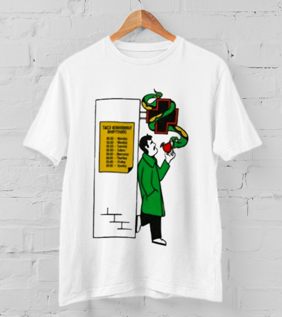 Taco Hemingway Tour 2026 Snake Grafik Wegowa Szef Smoove Baron Friday T-Shirt