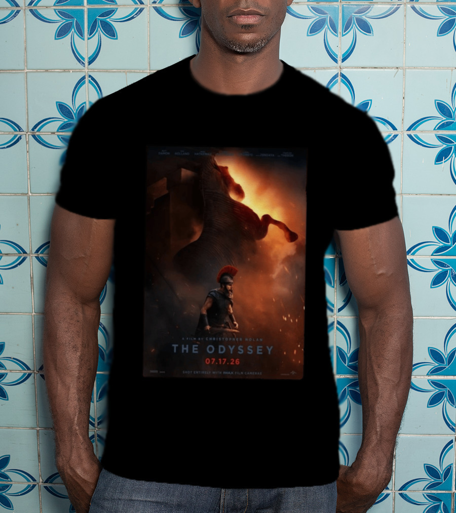 The Odyssey July 17 2026 A Film By Christopher Nolan IMAX Epic T-Shirt
