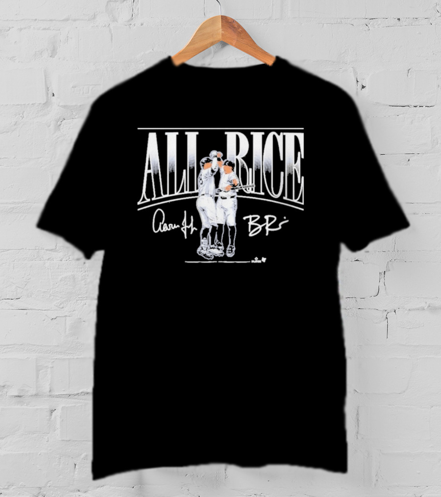ALL RICE Aaron Judge Ben Rice Celebration T-Shirt