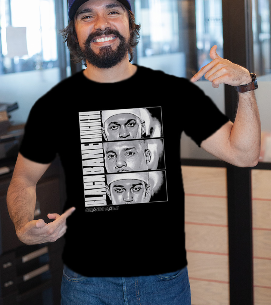 Banchero Bane And Black Orlando Magic Basketball Player T-Shirt