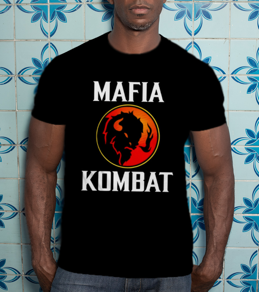 Mafia Kombat Buffalo Sabres Hockey NHL 2026 T-Shirt