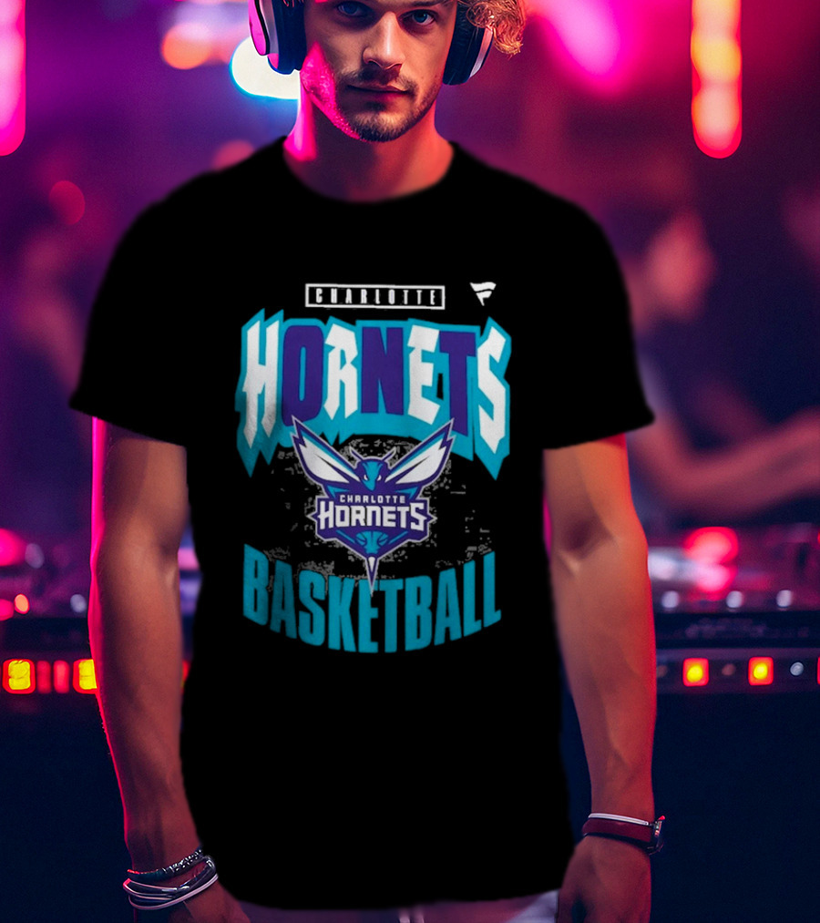 Charlotte Hornets Basketball Team Night Game T-Shirt