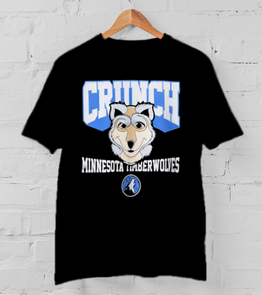 Minnesota Timberwolves Crunch The Wolf T-Shirt