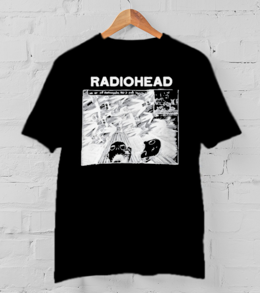 Radiohead Motion Picture House Black T-Shirt