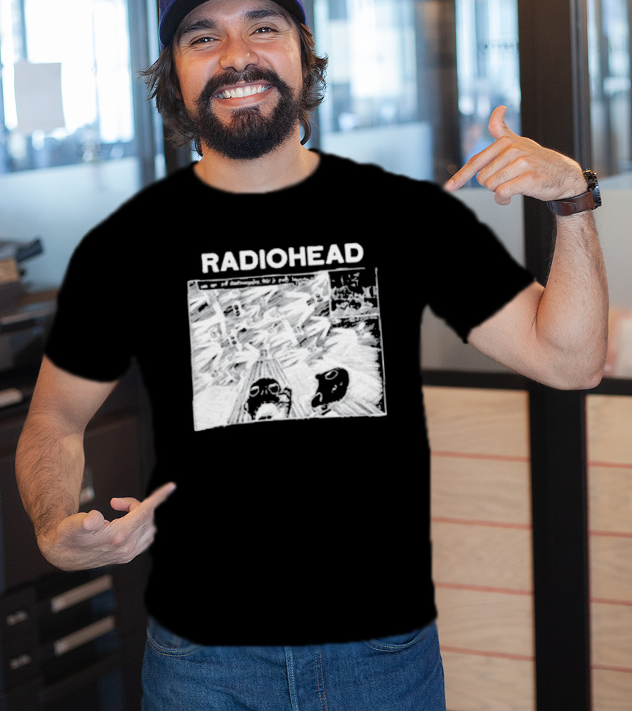 Radiohead Motion Picture House Black T-Shirt