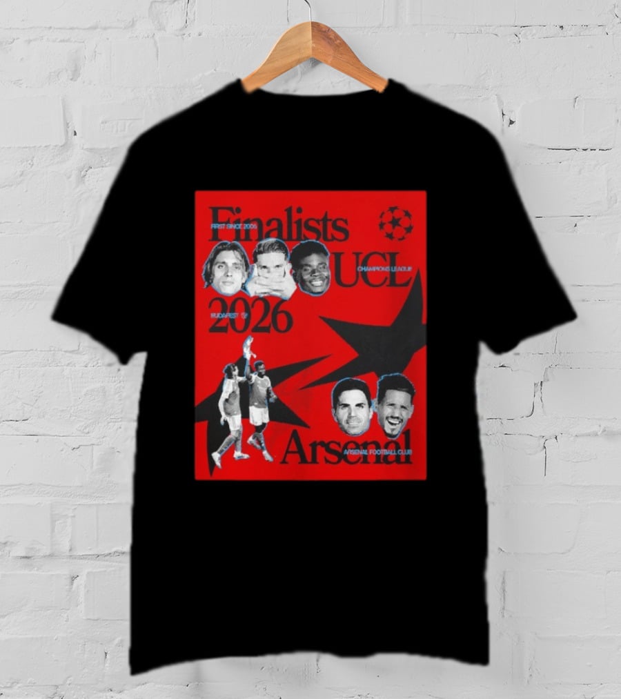 Finalists UCL 2026 Arsenal Champions League First Since 2006 Budapest T-Shirt