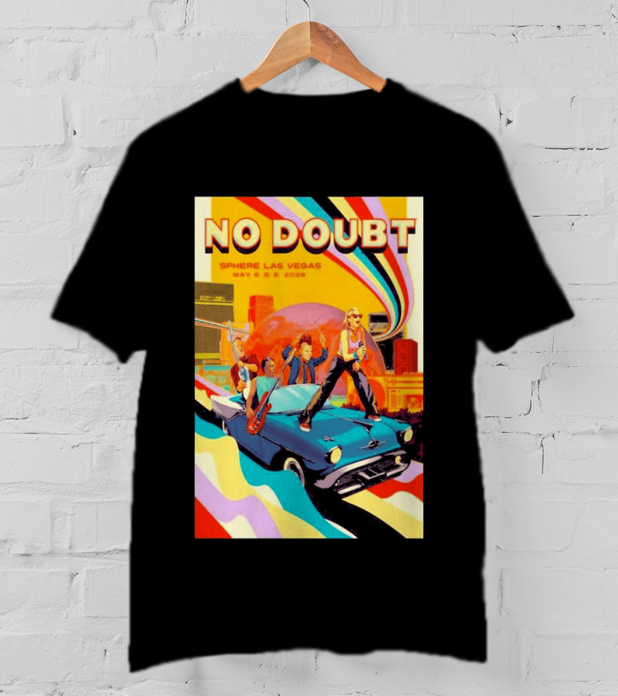 No Doubt Sphere Las Vegas May 6 9 2026 Vintage Road Trip Concert T-Shirt