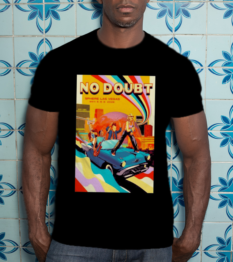No Doubt Sphere Las Vegas May 6 9 2026 Vintage Road Trip Concert T-Shirt