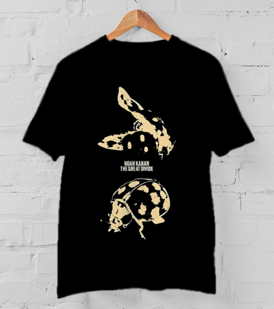 Noah Kahan The Great Divide Indie Folk Concert Graphics Dinosaur T-Shirt