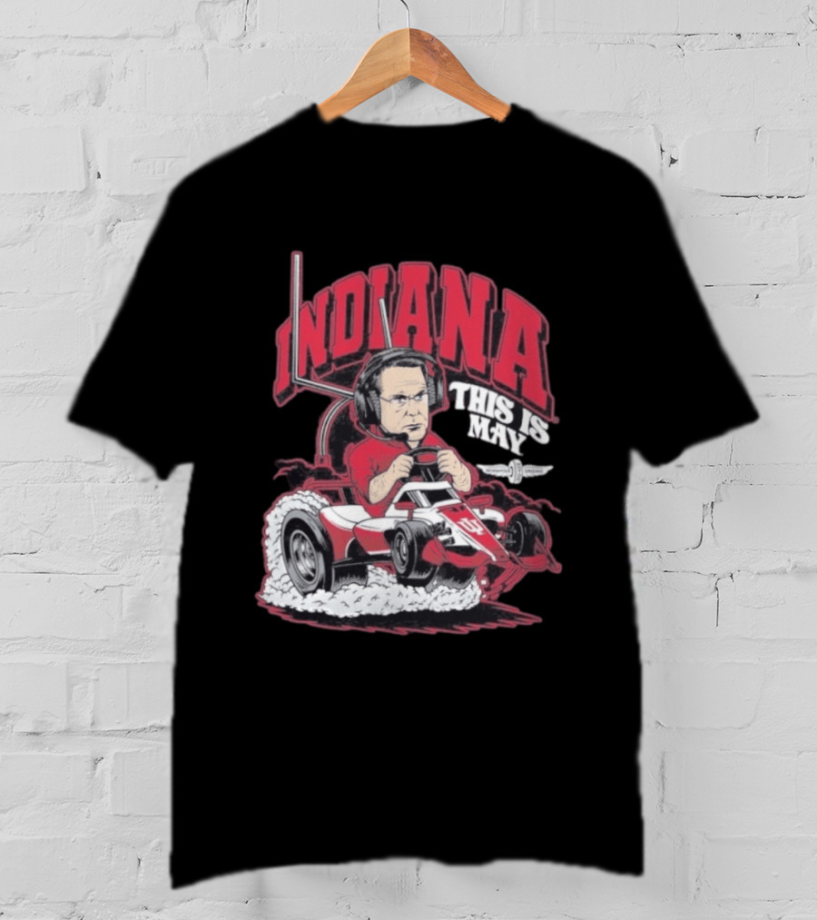 Indiana Hoosiers This Is May Kart Racing T-Shirt