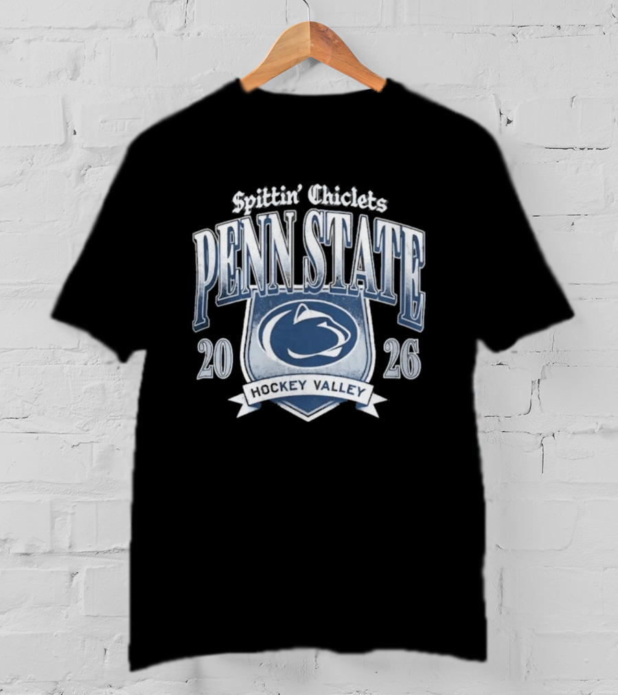 Penn State Spittin Chiclets Hockey 2026 T-Shirt