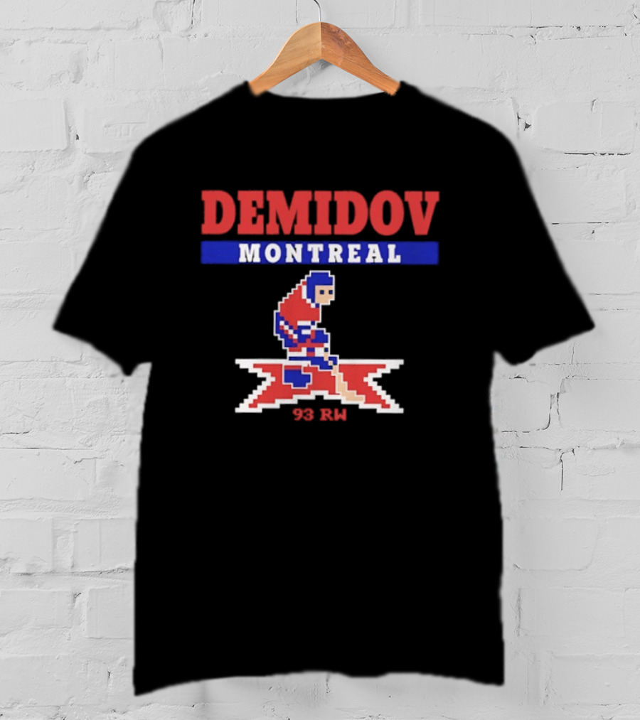 Ivan Demidov Montreal Canadiens 93 RW Hockey NHL T-Shirt