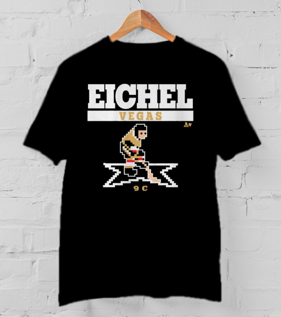 Eichel Vegas Pixel Art Hockey 9 T-Shirt