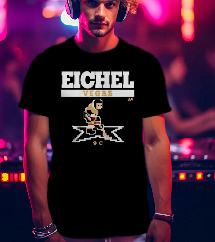 Eichel Vegas Pixel Art Hockey 9 T-Shirt