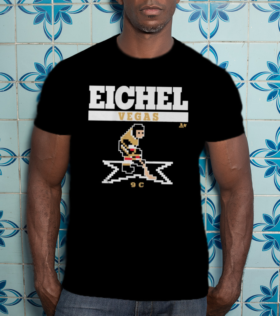 Eichel Vegas Pixel Art Hockey 9 T-Shirt