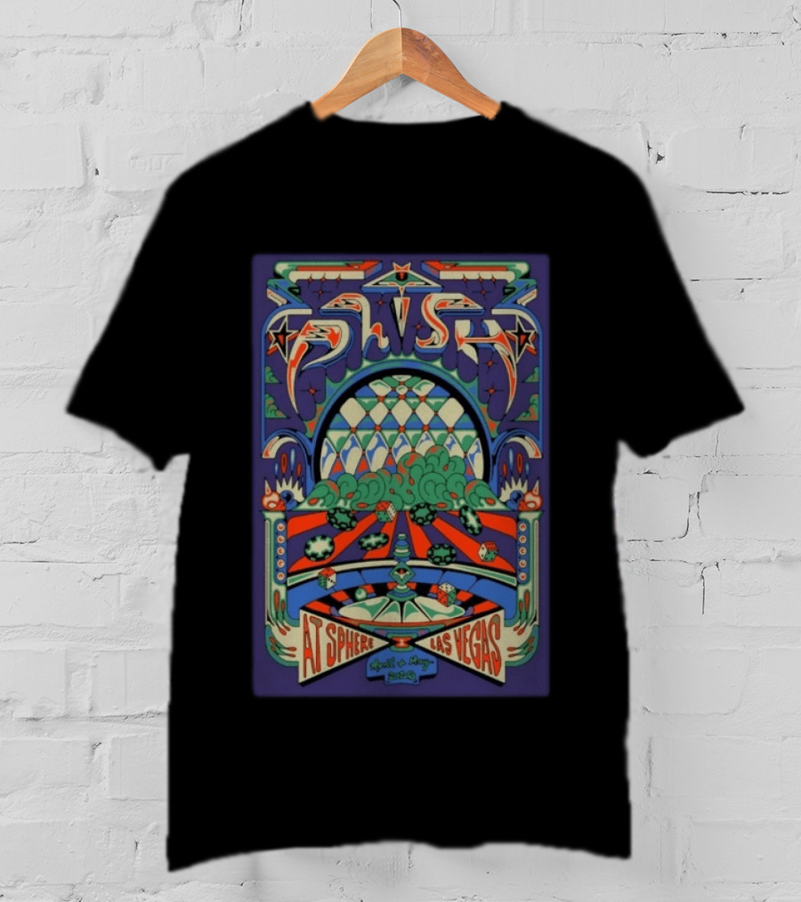 Phish At Sphere Las Vegas April May 2026 T-Shirt