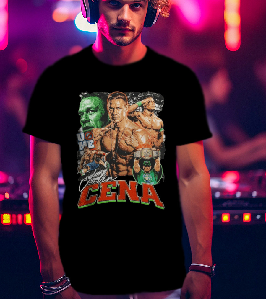 John Cena UCME Champion Multicolor T-Shirt