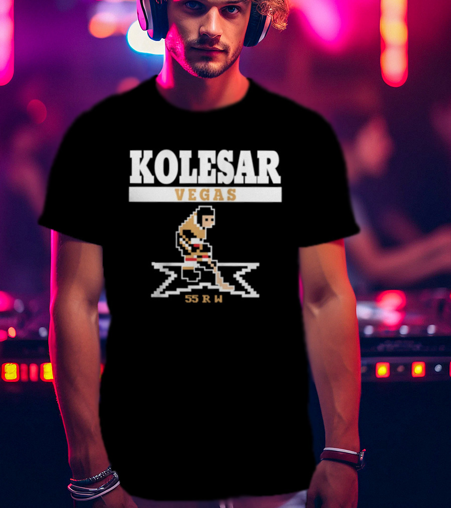 Kolesar Vegas Golden Knights 55 RW Hockey T-Shirt