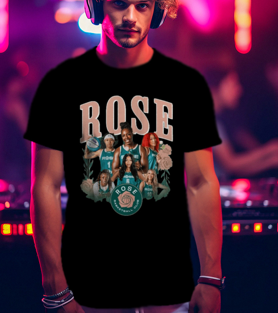 Rose Basketball Club Team Players Champions T-Shirt