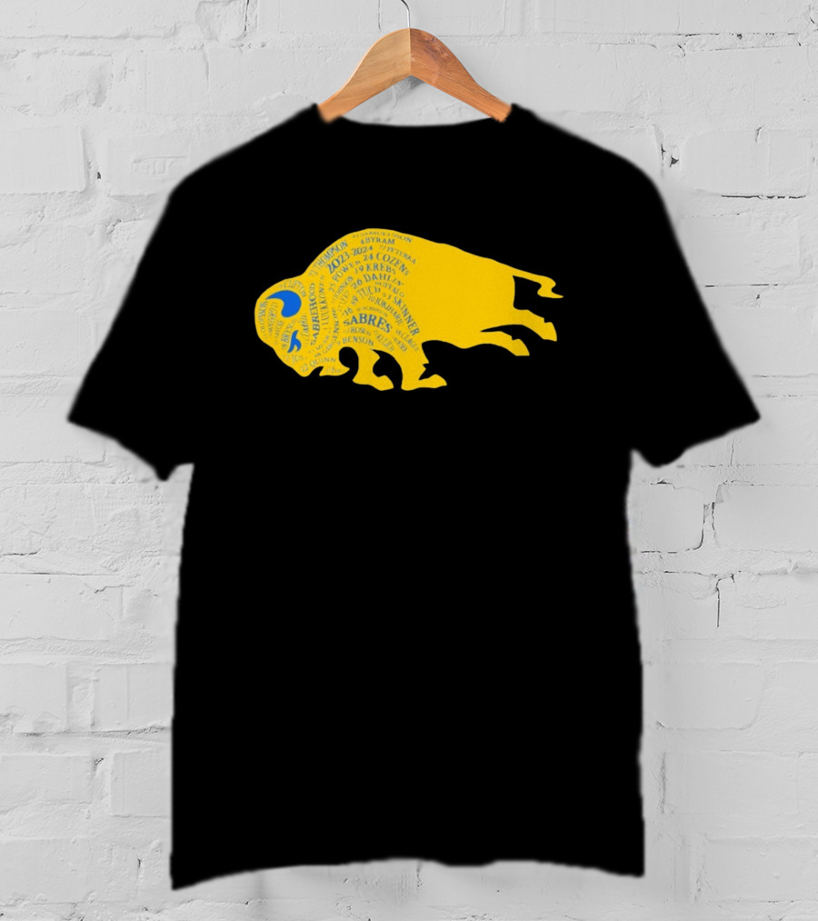 Buffalo Sabres Tage Thompson Rasmus Dahlin Alex Tuch Hockey 2023 Team Players T-Shirt