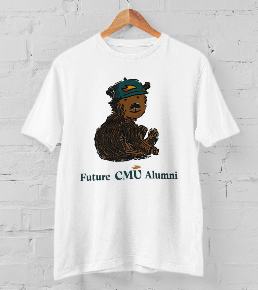 Bear Future CMU Alumni With Cap T-Shirt