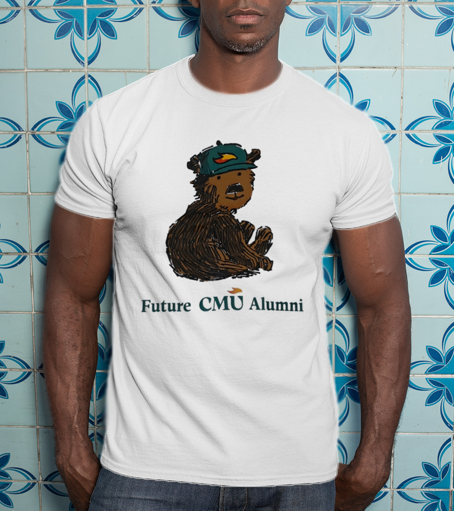 Bear Future CMU Alumni With Cap T-Shirt
