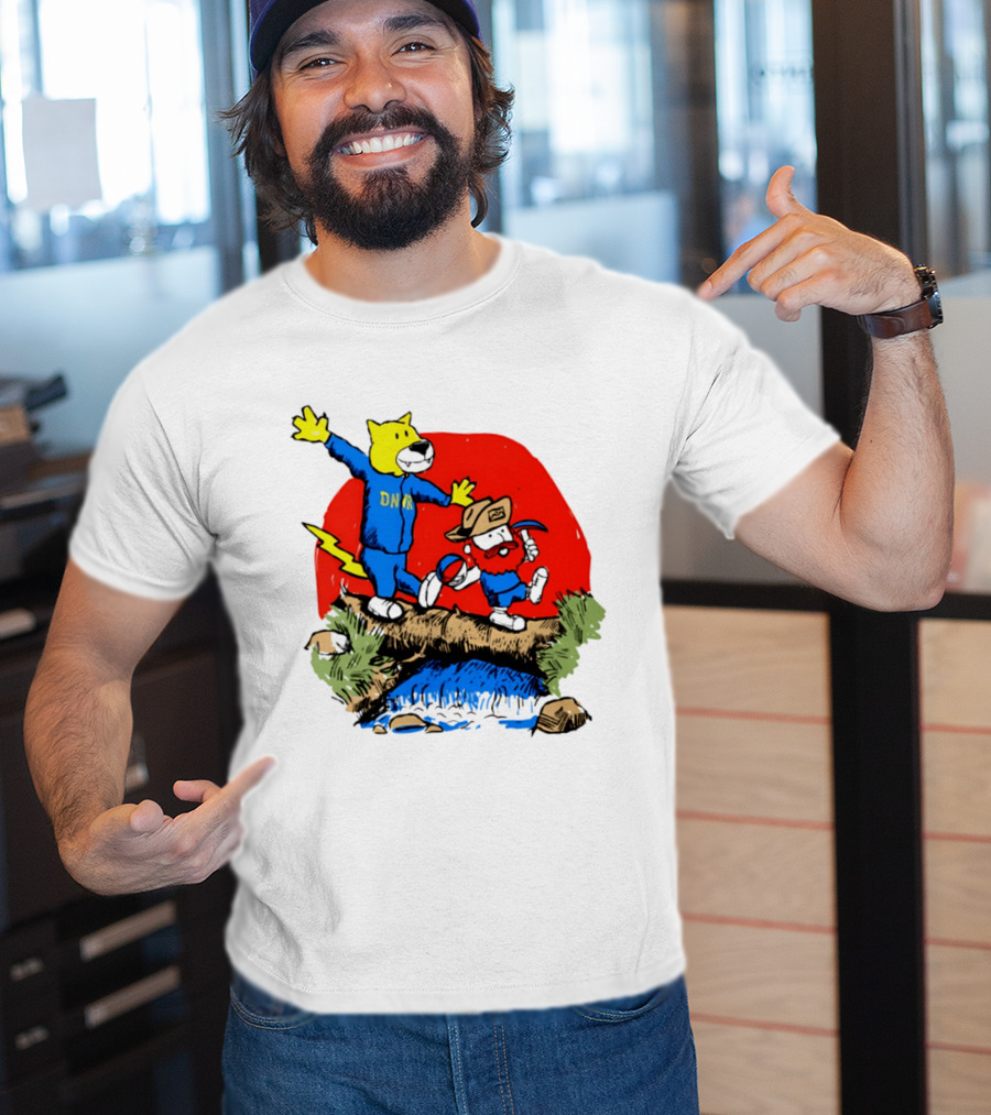 Buffalo Bills Football Cartoon Characters With DNR Sports T-Shirt