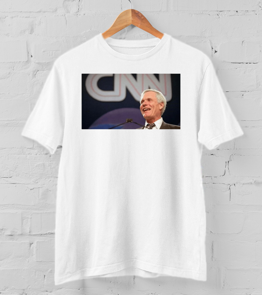 CNN Founder Ted Turner A Brash And Outspoken Television Pioneer T-Shirt